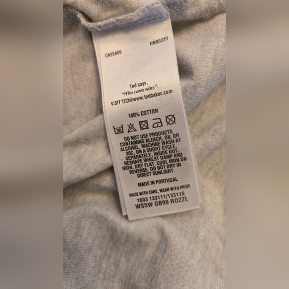 Ted Baker Flower Tshirt - TB Size 1 - Picture 4 of 5